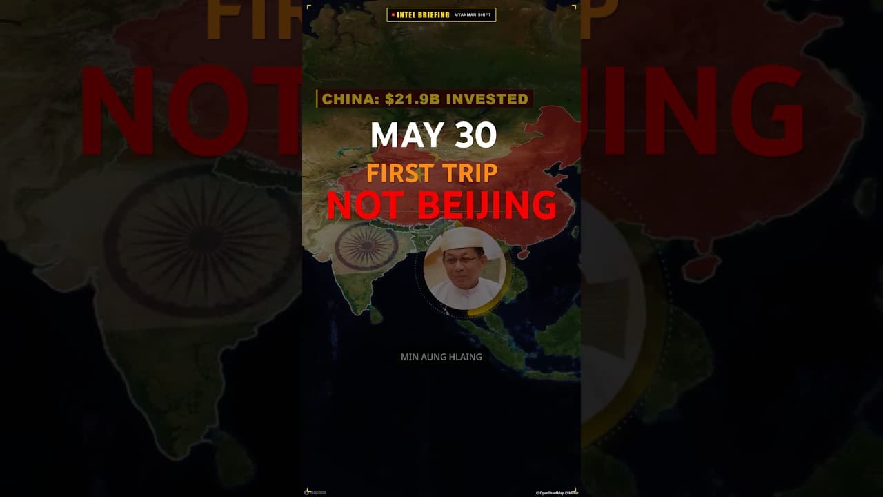 China Spent $21.9 Billion on Myanmar. Myanmar Went to India.