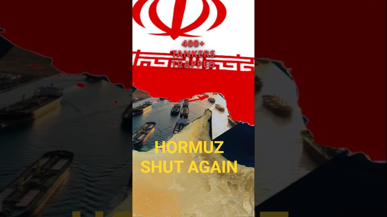 400 Oil Tankers Are Stuck Outside Hormuz Right Now