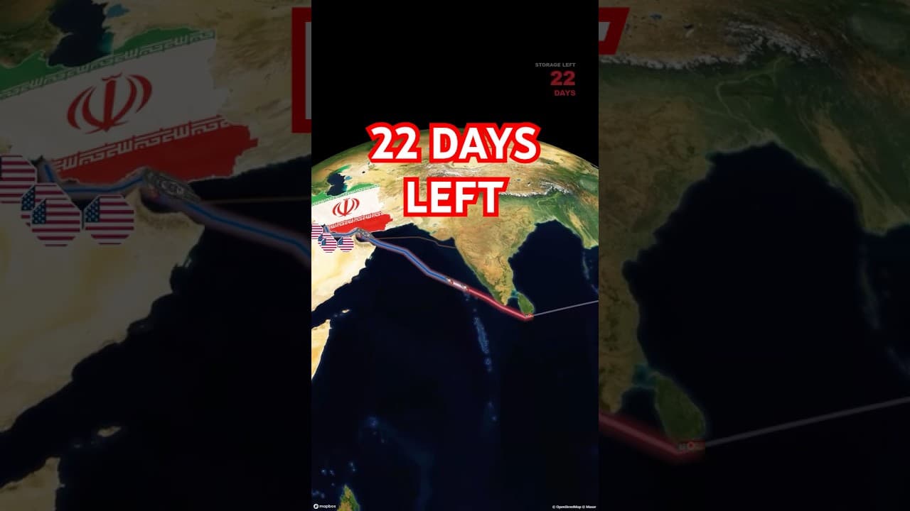 Iran Has 22 Days of Oil Storage Left