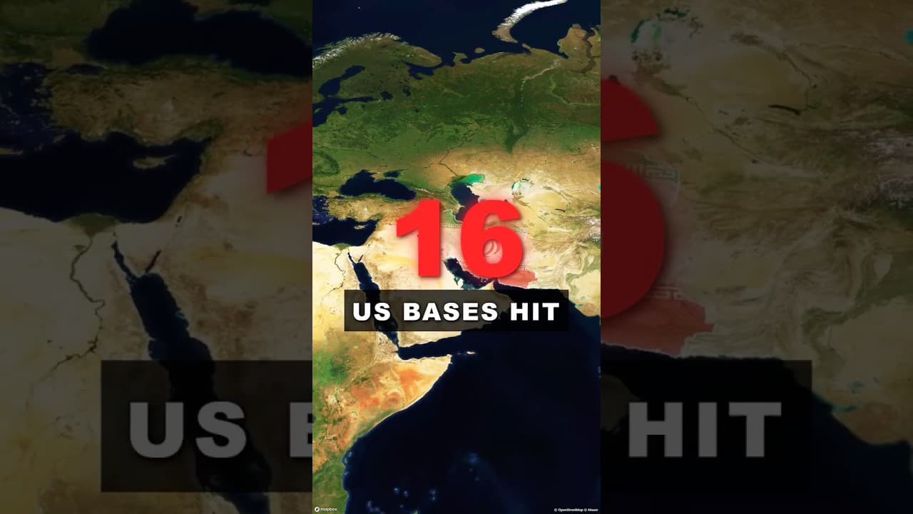 Iran Hit 16 US Bases. CNN Confirmed. Press Buried It.