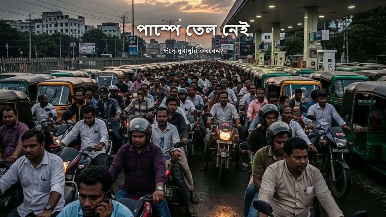 Bangladesh Fuel Crisis Explained — Animated Map in Bangla