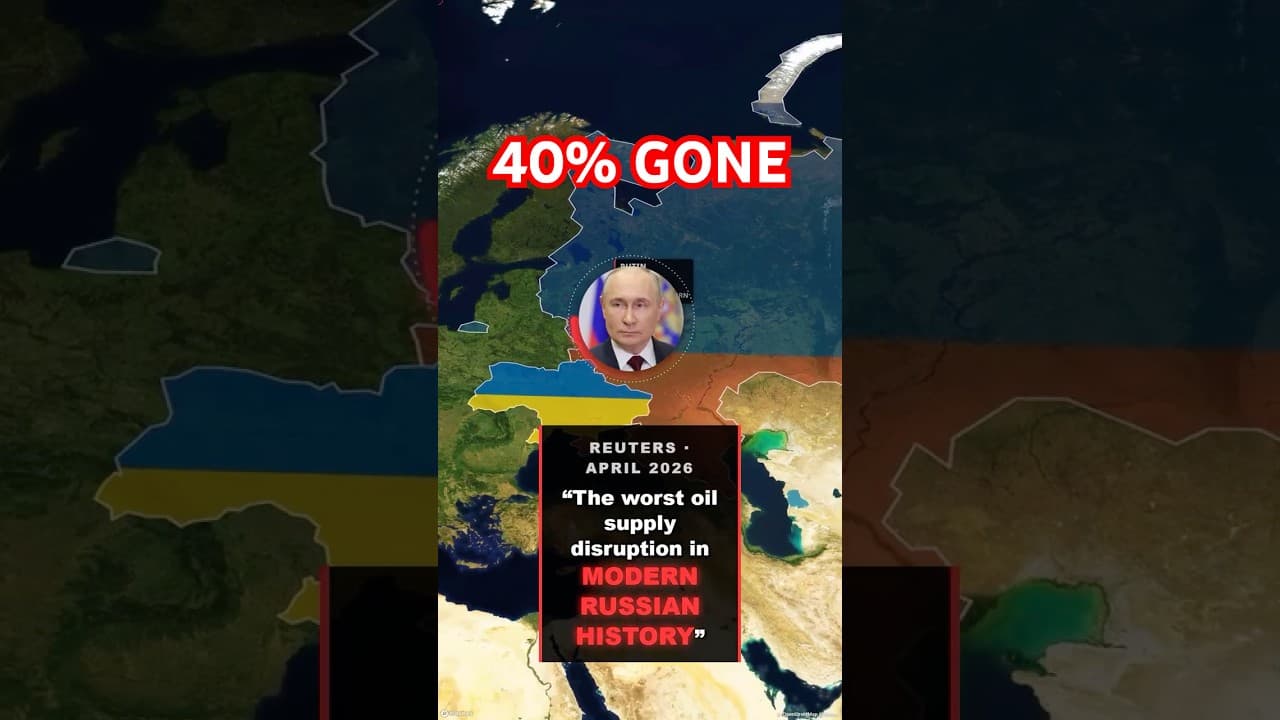 Ukraine Just Took Out 40% of Russian Oil Exports