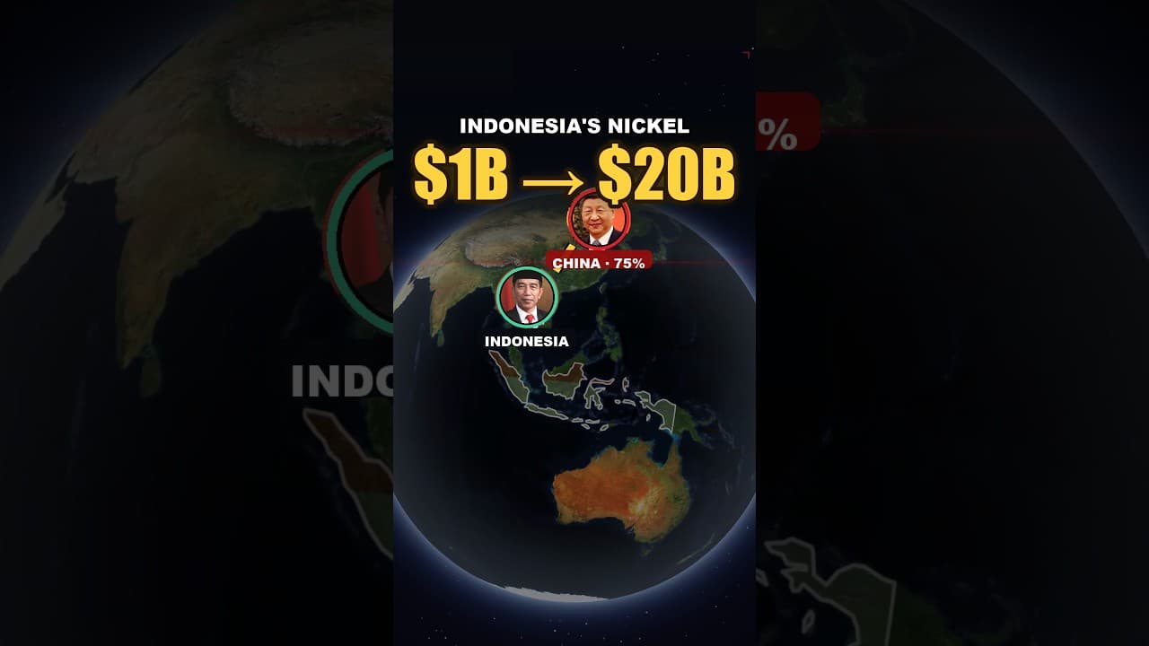 Indonesia Turned $1B Nickel Into a $20B Industry — Now It Wants Everything