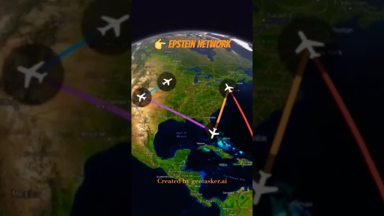 👉 Epstein Network #epsteinfiles #mapanimation #news #geotasker.ai