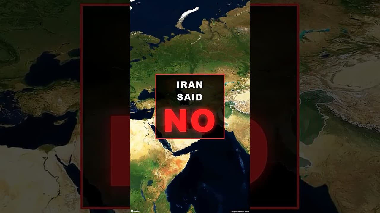 Pakistan Brokered Iran's Answer. Trump Said No.