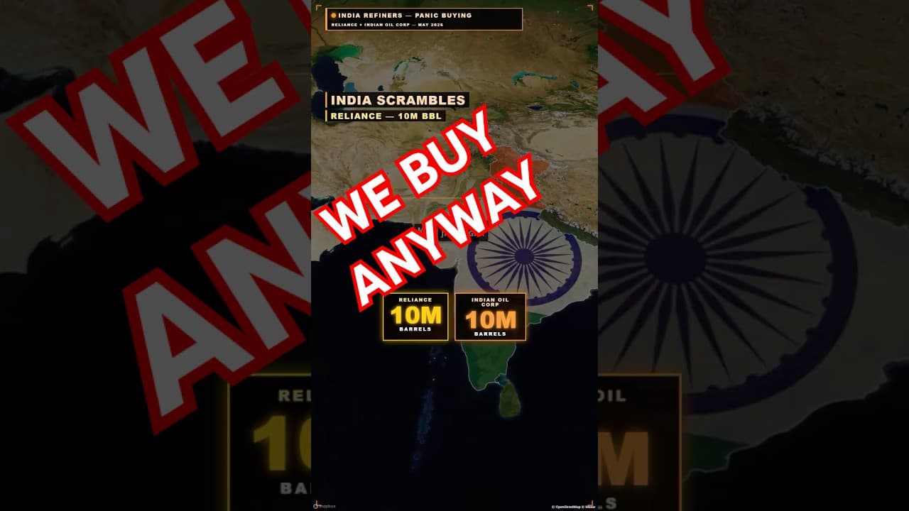 America Gave India a Russian Oil Waiver. India: 'We Buy Anyway’