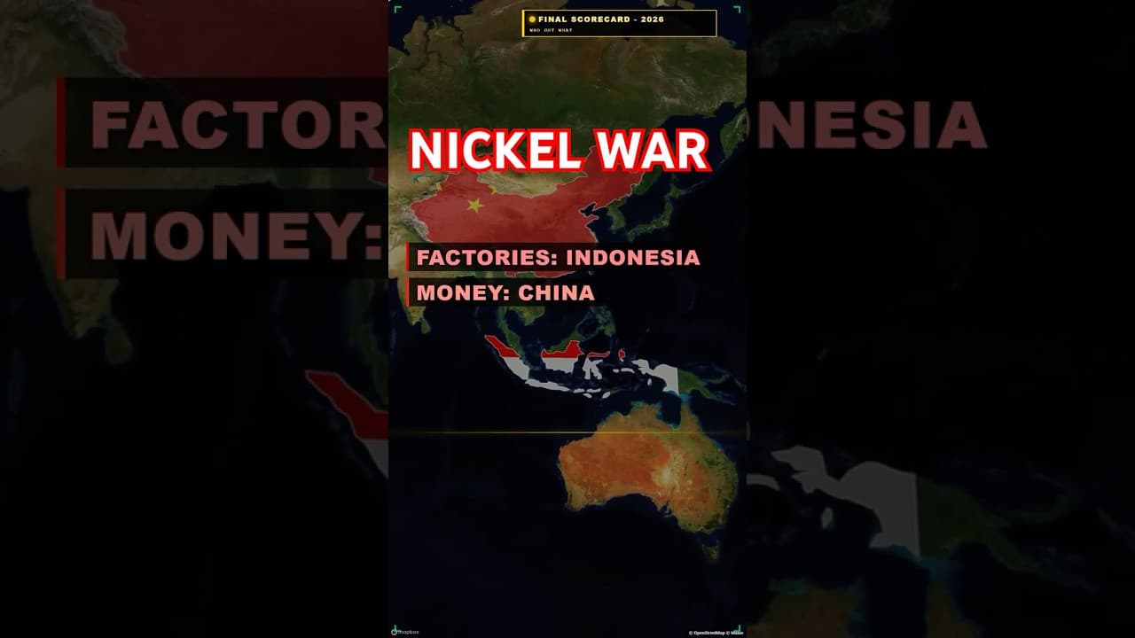 Indonesia Got 60% of the World’s Nickel. China Got the Money