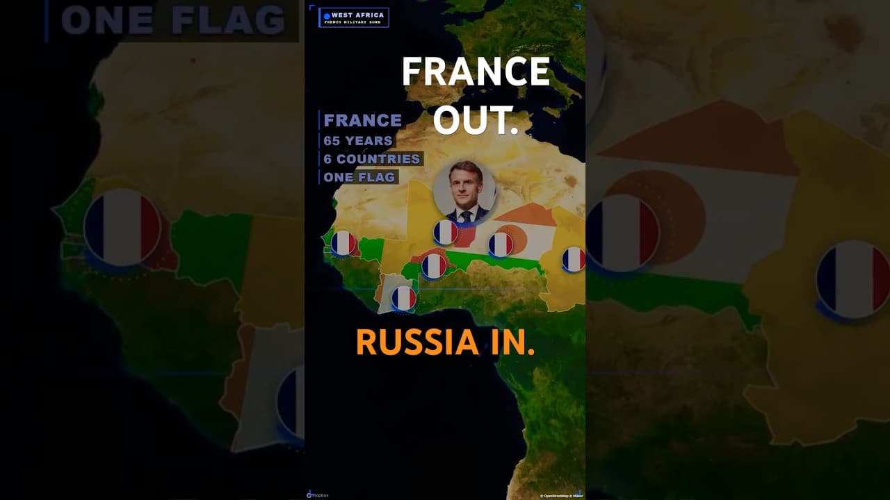 6 African Countries Kicked France Out. Russia Walked In.