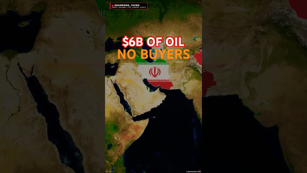 Iran Freed $6 Billion of Oil. China Stopped Buying.