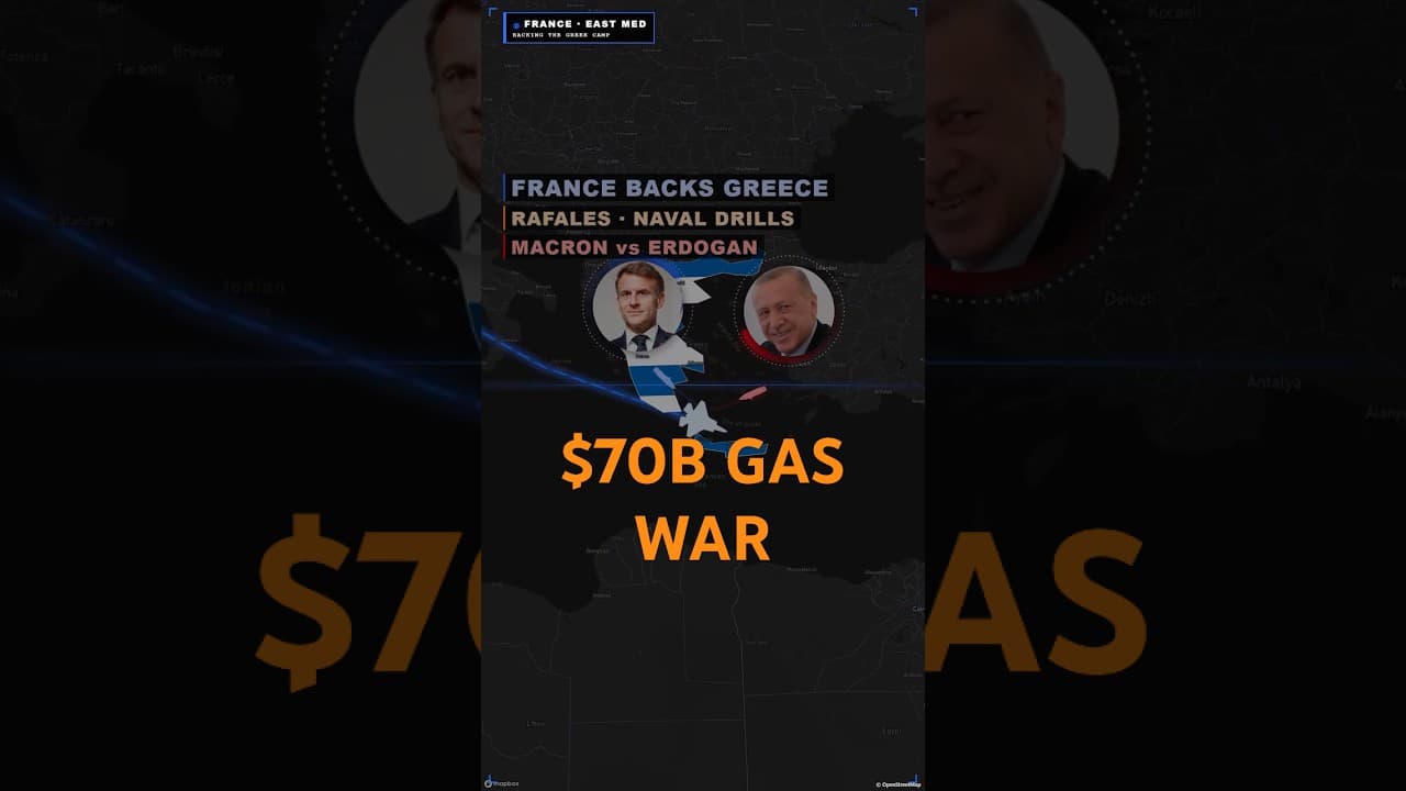 Why Turkey and Greece Nearly Fought at Sea $70B in Gas.
